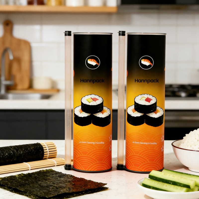 Por que escolher a embalagem push pop tube para sushi?