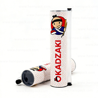 Embalaje de cilindro de papel de alta calidad, dise&ntilde;o personalizado biodegradable para sushi, fabricante de tubos de embalaje emergentes de sushi