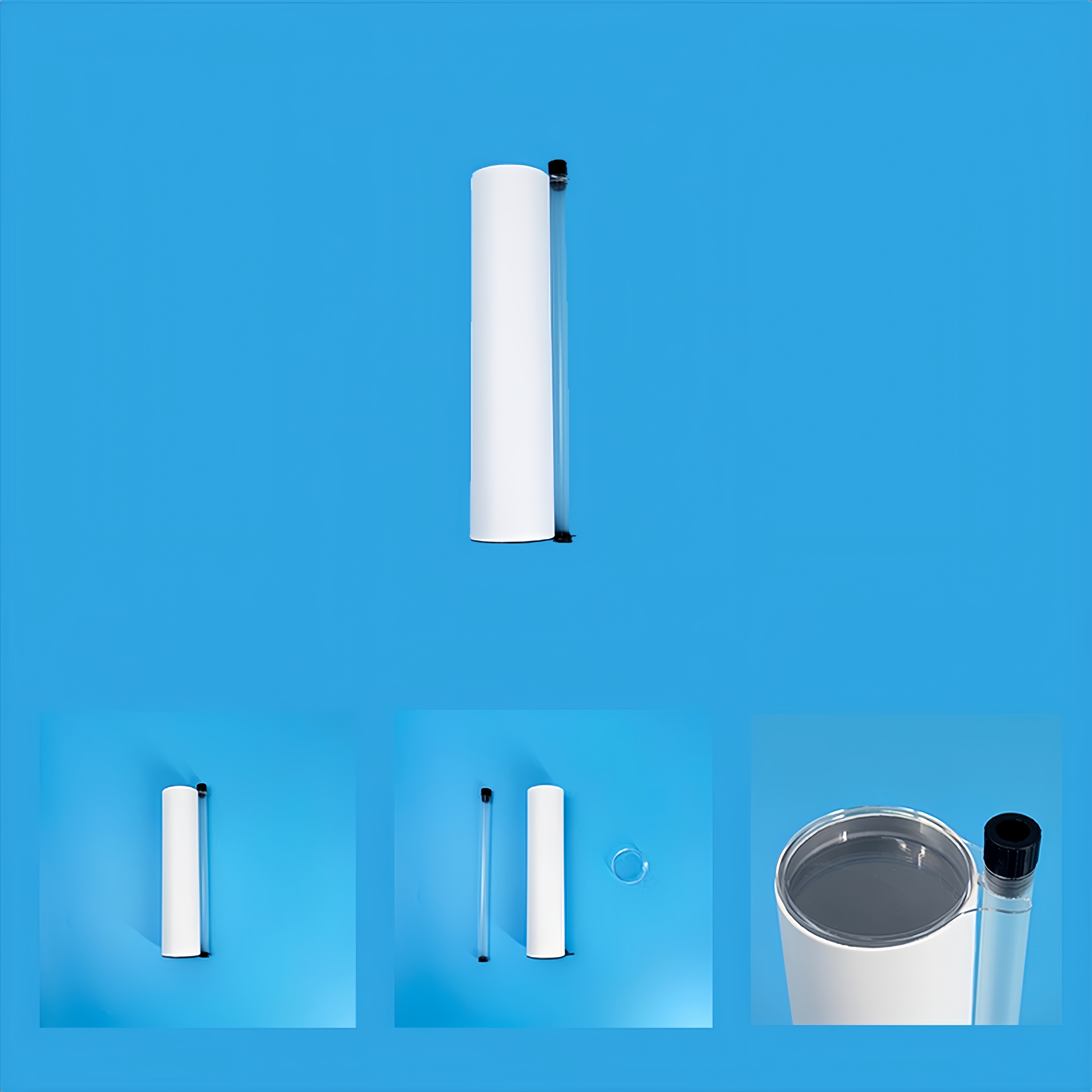 Imballaggio tubolare Sushi Push Pop per marchi alimentari start-up