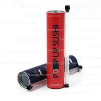 Beneficios ecol&oacute;gicos del uso de tubos de papel Contenedor push pop de sushi de calidad alimentaria