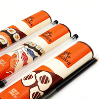 Bo&icirc;te de papier de Chine pour l'usine d'emballage alimentaire Fabricant de tubes d'emballage pop-up pour sushi 