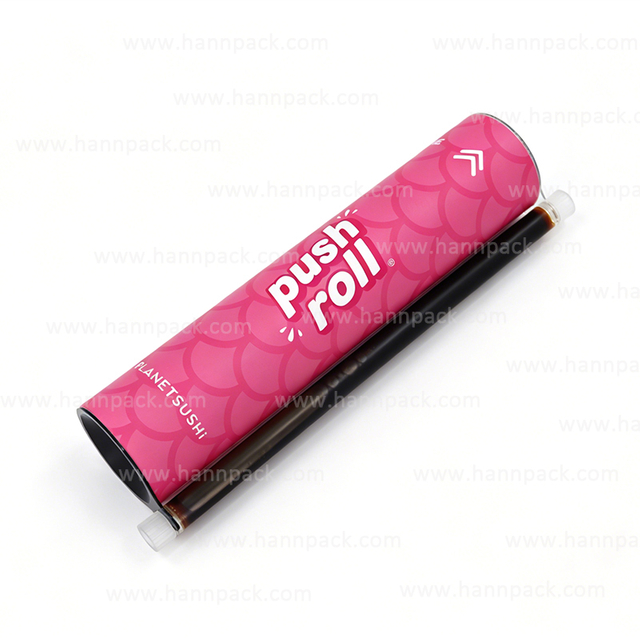 Biologisk nedbrytbar Food Grade Push Up Sushi Pop Up Verpackung Take Away Box