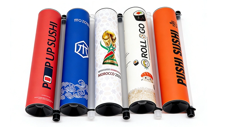 Actualice su catering con tubos Sushi Push Pop
