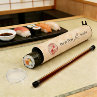 Sushi Pop Up Emballasje Tube for Restaurant Papir Tuber & Sales Manufacturing